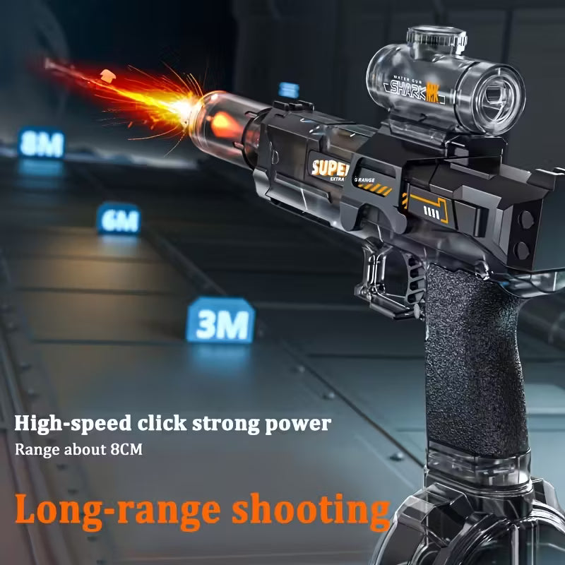 🎁 CHRISTMAS STAR GIFT! Electric LED Light-Up Water Blaster - Epic Family Battles.