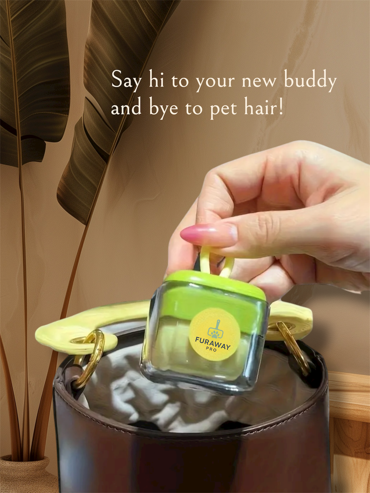 FurAway Pro - Reusable Pet Hair Roller